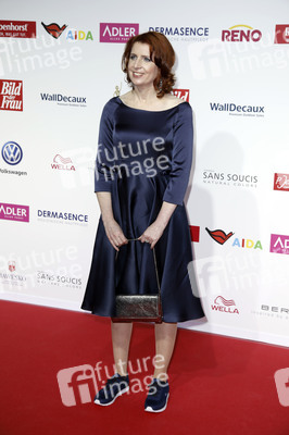 Goldene Bild der Frau 2017 in Hamburg