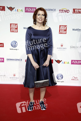 Goldene Bild der Frau 2017 in Hamburg