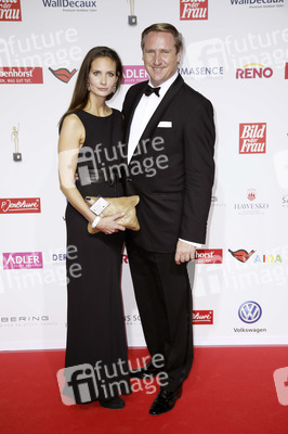 Goldene Bild der Frau 2017 in Hamburg