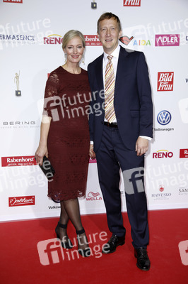 Goldene Bild der Frau 2017 in Hamburg