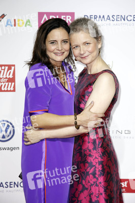 Goldene Bild der Frau 2017 in Hamburg