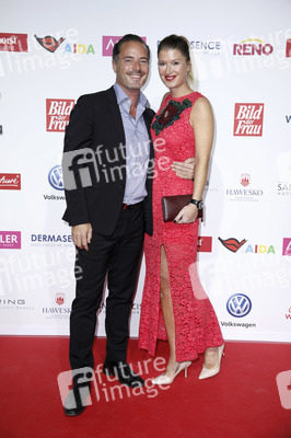 Goldene Bild der Frau 2017 in Hamburg