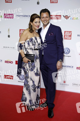Goldene Bild der Frau 2017 in Hamburg