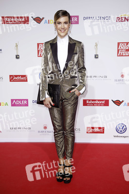 Goldene Bild der Frau 2017 in Hamburg