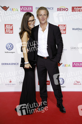 Goldene Bild der Frau 2017 in Hamburg