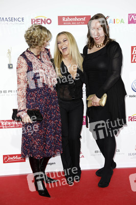 Goldene Bild der Frau 2017 in Hamburg