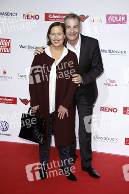Goldene Bild der Frau 2017 in Hamburg