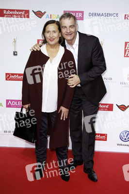 Goldene Bild der Frau 2017 in Hamburg