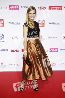 Goldene Bild der Frau 2017 in Hamburg