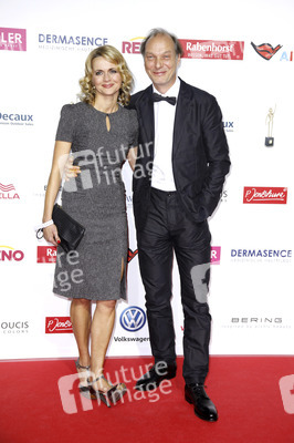Goldene Bild der Frau 2017 in Hamburg