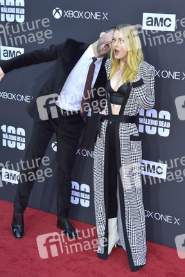 Feier zur 100. Episode von 'The Walking Dead' in Los Angeles