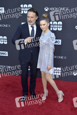 Feier zur 100. Episode von 'The Walking Dead' in Los Angeles
