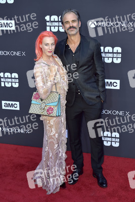 Feier zur 100. Episode von 'The Walking Dead' in Los Angeles