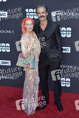 Feier zur 100. Episode von 'The Walking Dead' in Los Angeles