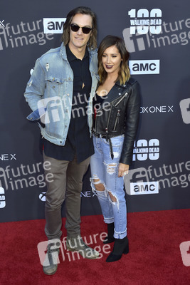 Feier zur 100. Episode von 'The Walking Dead' in Los Angeles