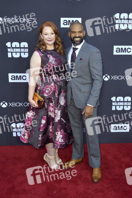 Feier zur 100. Episode von 'The Walking Dead' in Los Angeles