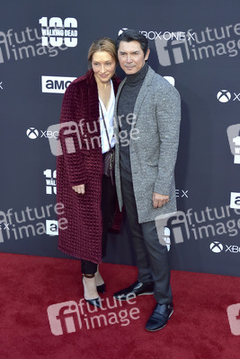 Feier zur 100. Episode von 'The Walking Dead' in Los Angeles