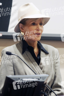 Jane Fonda spricht beim ROC Meeting in New York
