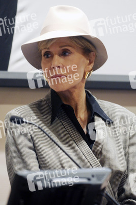 Jane Fonda spricht beim ROC Meeting in New York