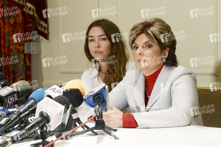 Pressekonferenz mit Harvey Weinstein Opfer in New York