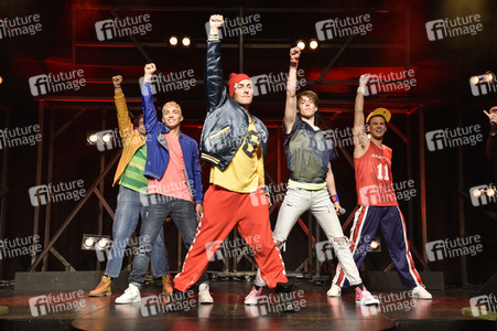 Showcase der Musical Show 'Boybands Forever' in Berlin