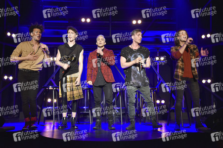 Showcase der Musical Show 'Boybands Forever' in Berlin