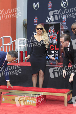 Hand and Footprint Ceremony mit Mariah Carey in Los Angeles