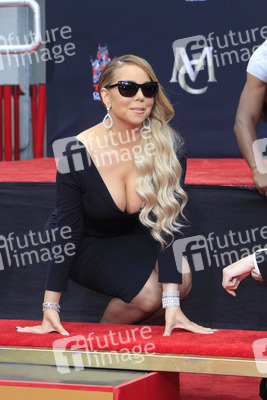 Hand and Footprint Ceremony mit Mariah Carey in Los Angeles