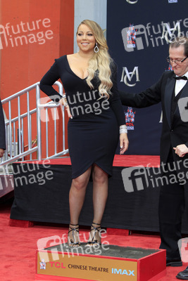Hand and Footprint Ceremony mit Mariah Carey in Los Angeles