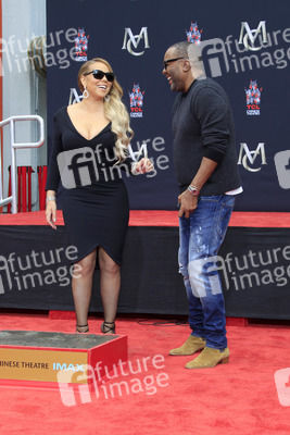 Hand and Footprint Ceremony mit Mariah Carey in Los Angeles