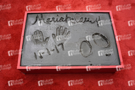 Hand and Footprint Ceremony mit Mariah Carey in Los Angeles