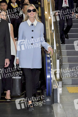 Ankunft von Ivanka Trump in Narita