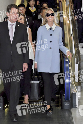 Ankunft von Ivanka Trump in Narita