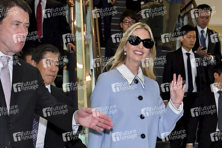 Ankunft von Ivanka Trump in Narita