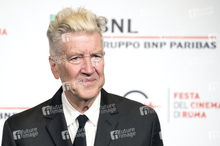 Photocall mit David Lynch  auf dem Rome Film Fest 2017