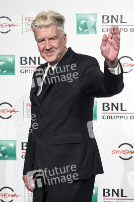 Photocall mit David Lynch  auf dem Rome Film Fest 2017