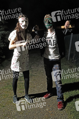 Photoshooting mit 'The Purge' Fans in Eldagsen