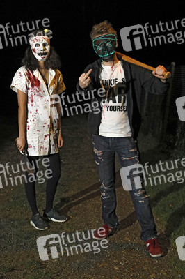 Photoshooting mit 'The Purge' Fans in Eldagsen