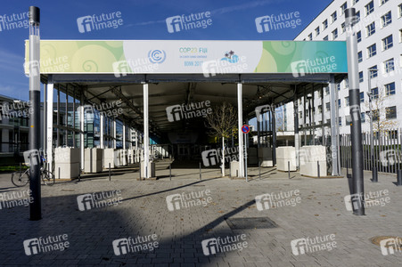 Das COP 23 Gelände der UN-Klimakonferenz in Bonn