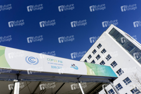 Das COP 23 Gelände der UN-Klimakonferenz in Bonn