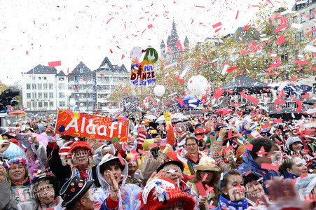 Karnevalsauftakt in Köln