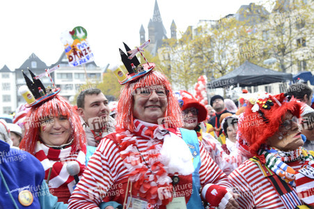 Karnevalsauftakt in Köln