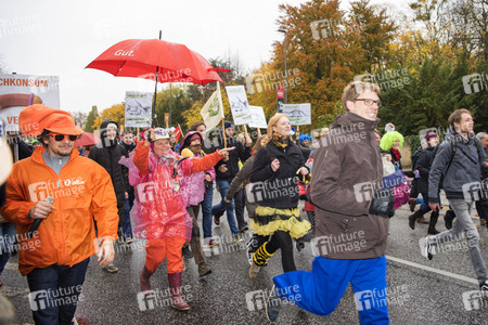 Klima-Karnevals-Demo in Bonn
