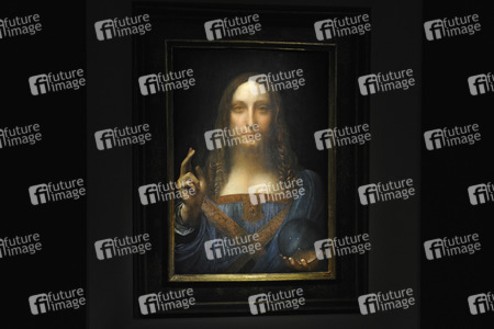 Versteigerung des Gemäldes 'Salvator Mundi' von Leonardo da Vinci in New York