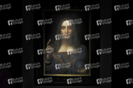 Versteigerung des Gemäldes 'Salvator Mundi' von Leonardo da Vinci in New York