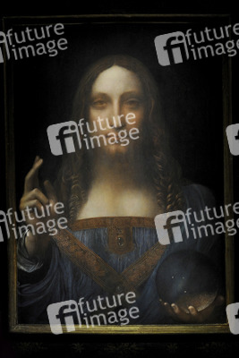 Versteigerung des Gemäldes 'Salvator Mundi' von Leonardo da Vinci in New York