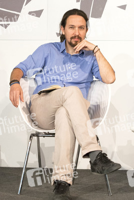 Buchpräsentation von Pablo Iglesias Turrión in Madrid