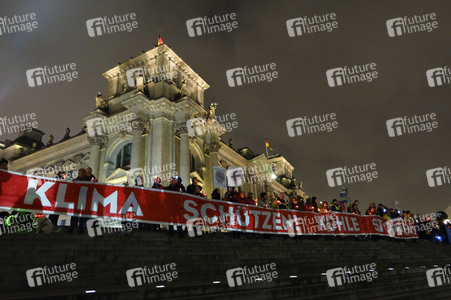 Demonstration für den Kohleausstieg in Berlin