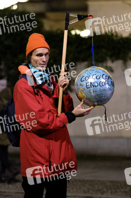 Demonstration für den Kohleausstieg in Berlin