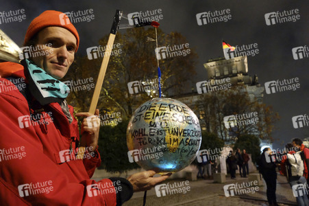 Demonstration für den Kohleausstieg in Berlin